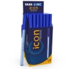 Silka Lınc Icon Tükenmez Kalem 1 Mm Mavi 50 Li