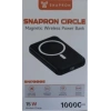 Snapmax Snp-3005 10.000 Mah Kablosuz Hızlı Şarj Magsafe Powerbank Led Ekranlı Çoklu Girişli