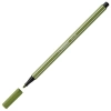 Stabilo Keçe Uçlu Boya Kalemi  1 MM Yosun Yeşili 68/35