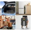 Stanley Pc532b 137kg 62x45cm Dört Tekerli Çekme Kollu Yük Ve Paket Taşıma Arabası + Ft505 Çok Amaçlı Taşıma Sepeti