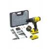 Stanley Scd718d2a 18v 2.0 Ah V20 Çift Akülü Darbeli Matkap Kiti