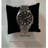 Swiss Plus Man Watch Basic Seri Model-1 St3533ags Black-silver