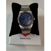 Swiss Plus Man Watch Premium Seri Model-1 St3442ags Blue-silver