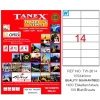 Tanex Laser Etiket 100 YP 105x40 Laser-Copy-Inkjet TW-2614