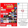 Tanex Laser Etiket 100 YP 105x46 Laser-Copy-Inkjet TW-2512