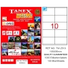 Tanex Laser Etiket 100 YP 105x56 Laser-Copy-Inkjet TW-2510