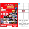 Tanex Laser Etiket 100 YP 105x57 Laser-Copy-Inkjet TW-2610