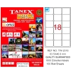 Tanex Laser Etiket 100 YP 63.5x46.6 Laser-Copy-Inkjet TW-2018