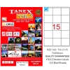 Tanex Laser Etiket 100 Yp 70x56 Laser-copy-ınkjet Tw-2115