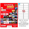 Tanex Laser Etiket 100 Yp 99.1x34 Laser-copy-ınkjet Tw-2016