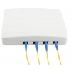 Teldata Tld-ftth465 Ftth Sonlandırma Kutusu Sımplex-4 Port-ındoor-whıte