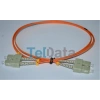 Teldata Tld-scmm85 Sc-upc-sc-upc Mm Dx Om2 1 Metre Fıber Optık Patchcord