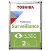 Toshiba 2tb Hdwt720uzsva S300 5400 Sata3 128m 7-24 Güvenlik Harddisk