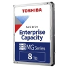 TOSHIBA ENTERPRISE, MG08ADA800E, 3.5", 8TB, 256Mb 7200 Rpm, 7/24 Güvenlik, Data Center, Nas, Server, HDD
