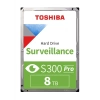 TOSHIBA S300 PRO, MD10ADA800V, 3.5", 8TB, 512Mb 7200 Rpm, 7/24 Güvenlik HDD