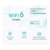 TP-LINK DECO-X50, AX3000, İkili Mesh, 3000Mbps Dual Band, WiFi6, 3Port Gigabit Lan, 420m2 kapsama Alanı, Router, Geniş Alan İnternet Ağı Sağlayıcısı