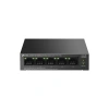 Tp-link Ls105lp 4 Port Poe+ 10-100 Mbps Switch Metal Kasa