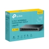 TP-LINK LS109P, Green Tech, 8 Port MegaBit, POE 63W, 1 Port Uplink, Long Range 250Mt, Yönetilemez, Metal Kasalı Switch