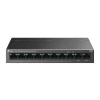 Tp-link Ls110p 8 Port 10-100 Mbps Poe+ 2 Port 10-100 Uplink Switch Metal Kasa