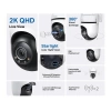 TP-LINK Tapo C520WS, 2K QHD, Yatay Dikey Dış Mekan IP66, WiFi, Renkli Gece Görüşü, İki Yönlü Ses Güvenlik Kamerası