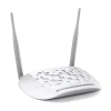 TP-LINK TD-W9970, V4.0 4 Port, 2.4Ghz  Wifi, 300Mbps, 2xAnten, VDSL2, ADSL2+ MODEM