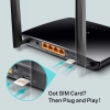 TP-LINK TL-MR6400, 4Port, 300Mbps, 2,4Ghz Wifi, Masaüstü, LTE, Micro Sim Kart Takılabilir 3G-4G Destekli Router