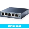 Tp-lınk Tl-sg105, 5 Port, Gigabit, Yönetilemez, Metal Kasa, Masaüstü Switch