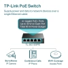 TP-LINK TL-SG105PE, 5 Port, GigaBit, 4 Port Poe, 65W, Easy Smart, Yönetilebilir, Metal Kasa, Masaüstü Switch