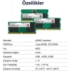 Transcend 32gb(1x32gb) 4800mhz Sodımm Cl40 Ddr5 Notebook Ram (jm4800ase-32g)