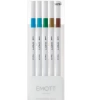 Uni-Ball Akrilik Uçlu Kalem Emott 0.4 MM Fine 5 Li Ada Renk