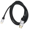 Vcom Cu423mcv-1.8 Siyah 1.8mt Type-c To Hdmi 2.0v Kablo