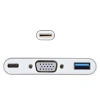Vcom Cu426m Type-c-m To Vga-f Usb 3.0-f Type-c-f Çevirici