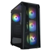 Vento Vg15fe Atx Tower, 650w 80+ Siyah, Temperli Cam, Rgb, Atx Gamıng Kasa
