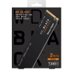 WD Black SN850X, WDS200T2X0E, 2TB, 7300/6600, Gen4, NVMe PCIe M.2 2280,  SSD