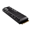 WD Black SN850X, WDS400T2XHE, 4TB, 7300/6600, Gen4, Soğutuculu, NVMe PCIe M.2 2280,  SSD