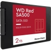 WD Red SA500, WDS200T2R0A, 2TB, 560/530, SERVER ve NAS için Enterprise, 2,5" SATA, SSD