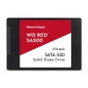 WD Red SA500, WDS200T2R0A, 2TB, 560/530, SERVER ve NAS için Enterprise, 2,5" SATA, SSD