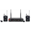 Wöller Fx-700yy Uhf Çift Kanallı Led Ekran 2li Kablosuz Yaka Mikrofonu