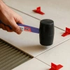 Workpro Wp241041 57mm 450gr Pvc Pp Saplı Siyah Kauçuk Tokmak