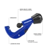 Workpro Wp301005 3-32mm Profesyonel Bakır Boru Kesme Makası + 1 Adet Yedek Bıçak