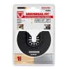 WORX WA5010 Çok Amaçlı Raspalama Makinası İçin 80mm 180˚ Metal, Ahşap, Fiberglas, PVC Universal Kesme Bıçağ