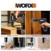 Worx Wx121 12volt/2.0ah Li-ion Çift Akülü Kömürsüz Profesyonel Şarjlı Darbeli Matkap + 5 Parça Aksesuar