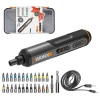 Worx Wx240 4volt/1.5ah. Li-ion Akıllı Şarjlı Tornavida + 26 Adet Bits Uç