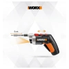 Worx Wx252 4volt/1.5ah. Li-ion Şarjlı Tornavida + 10 Adet Bits Uç