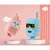 Wowkids Xj16 Rechargeable Çocuk Walkie Talkie 1 Km Pink-blue Pmrtelsiz