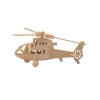 3D Ahşap Puzzle Helikopter JP233 32 parça