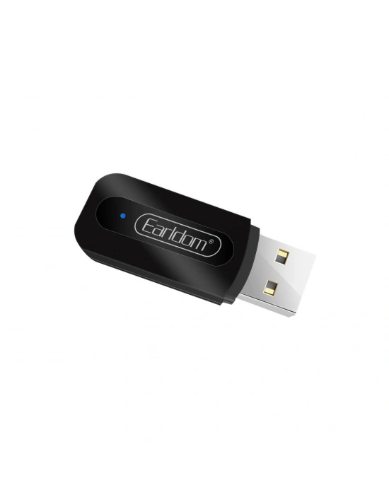 Earldom M22 Bluetooth 5.0 Usb Aux Dönüştürücü - Siyah