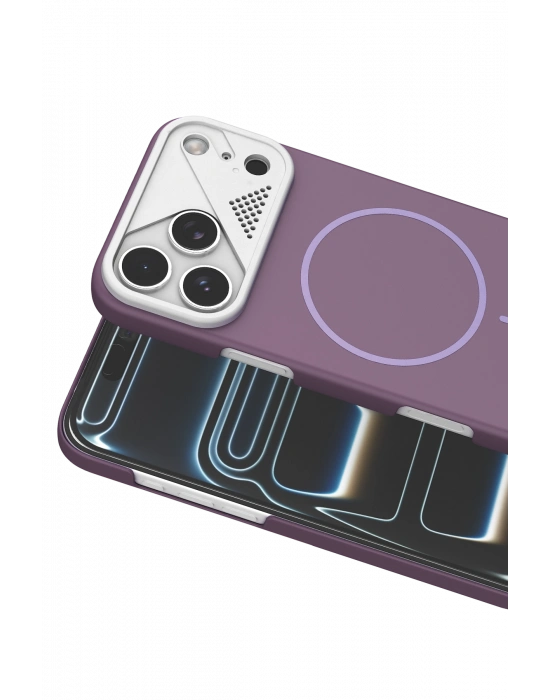Joko Apple iPhone 17 Pro Export Magsafe Kapak - Mor