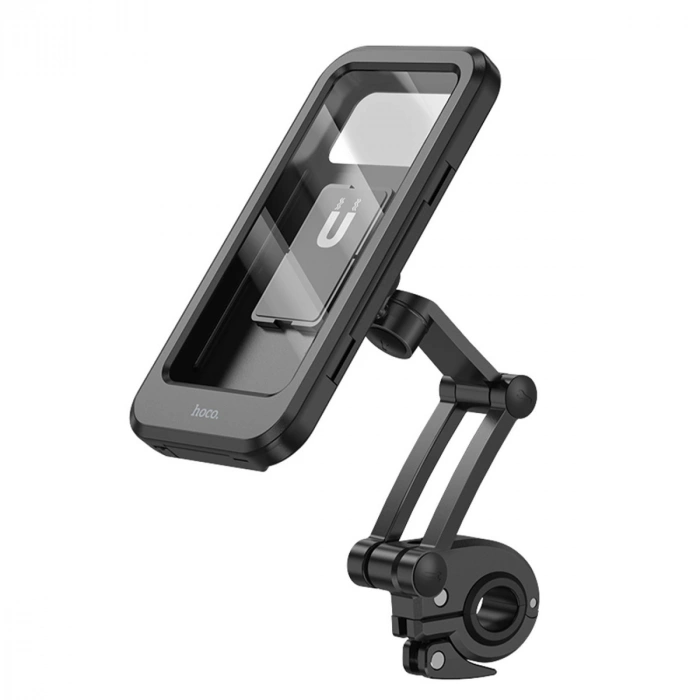 Hoco. CA101 Su Geçirmez Motosiklet Telefon Tutucu - Siyah