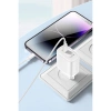 Yesido CG10 5in1 12W Şarj Aleti Kablo Powerbank Flash Bellek Airpods Set - Beyaz